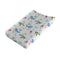 Colorful Sea Animals Changing Pad Cover Turtle Whale Jellyfish Sea Horse Weeds Sealife Diaper Change Table Sheets for Boys Girls Soft Stretch Chan...