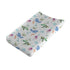Colorful Sea Animals Changing Pad Cover Turtle Whale Jellyfish Sea Horse Weeds Sealife Diaper Change Table Sheets for Boys Girls Soft Stretch Chan...