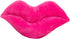 LEVINIS Hot Pink Lip Shape Throw Pillows Girls Soft Velvet Decorative Reversible Pillow Cushion for Bed Couch Office 23.6 x 13.6 Inch...