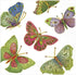 Entertaining with Caspari Jeweled Butterflies Paper Cocktail Napkins, Ivory, Pack of 20...