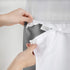 River Dream Heavyweight No Hooks Required Dotted Waffle Weave Shower Curtain with Snap in Liner -Stall 54W x 80H,Hotel Grade,Spa Like Bath Curtain...