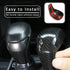 ABS Carbon Fiber Gear Shift Knob Head Cover Trim Interior Moulding Decoration Sticker Accessories Fit for Toyota Highlander 2014-2019...