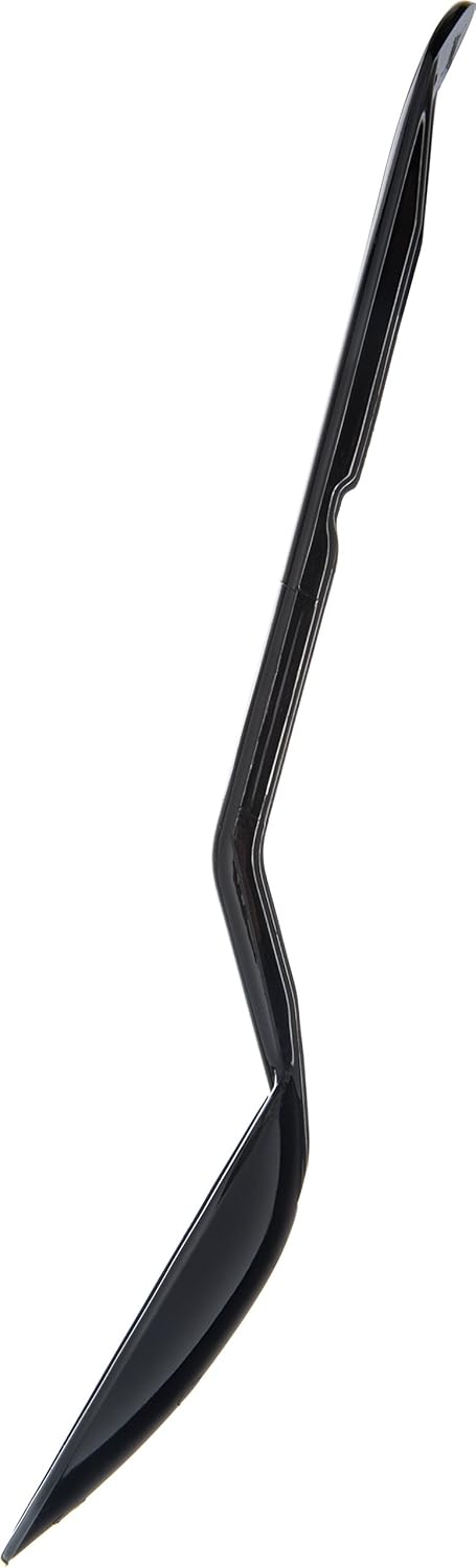 Carlisle FoodService Products 441003 High Heat Solid Plastic Spoon, 11", Black...