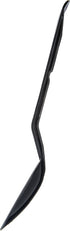 Carlisle FoodService Products 441003 High Heat Solid Plastic Spoon, 11", Black...