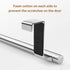 Stainless Steel Over Door Towel Rack Bar Holders for Universal Fit on Over Cabinet Cupboard Doors 2 Pack (Sliver)...