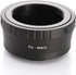 Adapter Ring for T2 T Mount Lens to Olympus Pen and Panasonic Lumix Micro Four Thirds (MFT, M4/3) Mount Mirrorless Camera Body EP5 E-PL7 GH4 GH5 G...
