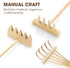 SUPVOX 3 Pcs Mini zen sand rakes bamboo rake tool decoration garden sand rake feng shui decoration for home office table...