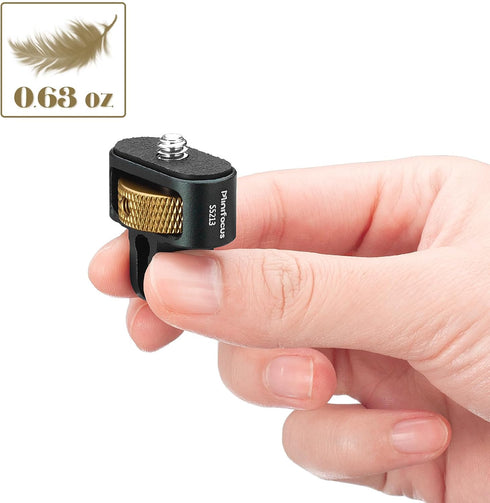 1/4" Adapter Screw Head Camera Mount, Camera Tripod Mount for Gopro Adapter, CNC Aluminum Conversion Adapter for GoPro Hero, DJI, Insta360, Sjcam ...