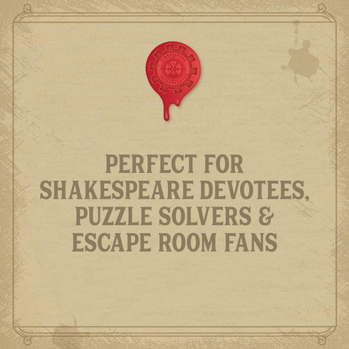 Ridley's Games: Timescape: Saving Shakespeare an Escape Room Game - Brainteasers - Mystery Solving - Crack The Code - Game Night Favorites - Ages ...