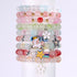 New Glass Beads Bracelet Making Kit Women Adult?Two-Color Transparent Gradient Glass BeadsJewelry Making Kit Gift...