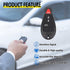 Key Fob Entry Remote Control Key Compatible with Chrysler 300, Dodge Charger, Dodge Challenger, Dodge Magnum, Replacement for M3N5WY783X IYZ-C01C,...