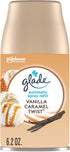 Glade Automatic Spray Refill, Air Freshener for Home and Bathroom, Vanilla Caramel Twist, 6.2 Oz...