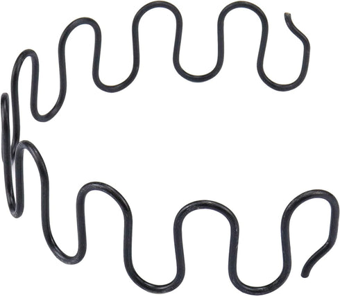 Antrader 16"(40cm) Couch Spring Repair Kit,4-Pack Upholstery Spring Clips for Furniture Couch Repair,Includes Screws and Clips,Black...