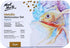 Mont Marte Premium Metallic Watercolor Cake Set, 21 Piece, 18 Colors, 1 Water Brush, 1 Sponge, 4 Mixing Wells...