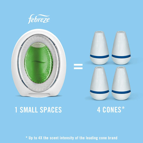 Febreze LIGHT Small Spaces Air Freshener Lavender, 2 count...