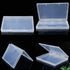 4 Pack Scrapbooking Paper Storage File Boxes B6 Plastic Box for Documents Magazines Paper Photos Stamps Cards Envelope Protector Office Supplies F...
