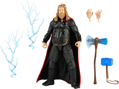 Marvel Hasbro Legends Series 6-inch Scale Action Figure Toy Thor, Infinity Saga Character, Premium Design, Figure and 5 Accessories...