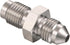 3AN Male to 3/8-24 Male Inverted Flare Stainless Steel Brake Adapter Fitting Connector...