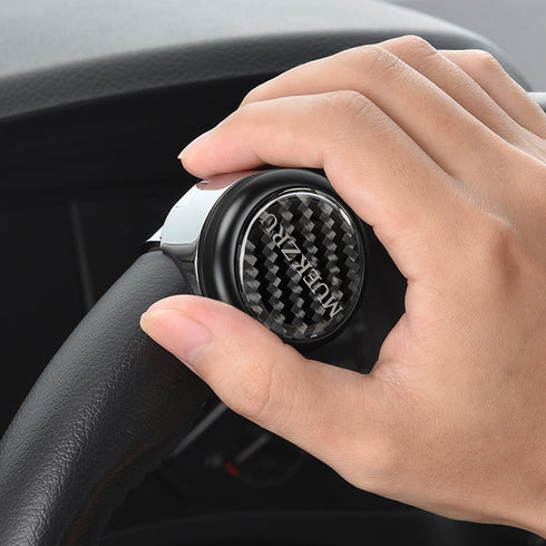 Steering Wheel Knob Spinner Compatible with Any Steering Wheels,Carbon fiber and metal ball bearing knob for Car, Trucks,ractor, Mower, Boat - Man...