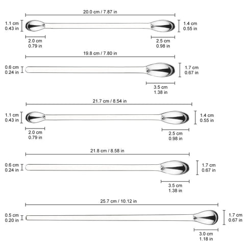 11 Pcs Lab Micro Spoon and Spatula Set, Stainless Steel Double-Ended Lab Spatulas Sampling Spoons Micro Scoopulas Weighting Set...