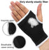 Palm Brace Wrist Support Sleeves (1 Pair), Everyday Use Wrist Brace, Compression Carpal Tunnel for Wrist Pain Relief, Fitness Gloves, Sports Glove...