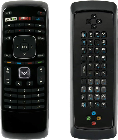 Dual Side Keyboard Remote Control XRT301 Replacement Compatible with VIZIO Smart TV E3D470VX M320SR M3D421SR M3D550SR M3D460SR M3D420SR XVT3D474S ...