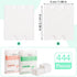 Noverlife 444PCS Makeup Cotton Pads, Facial Eye Makeup Remover Pads, Natural Premium Square Cotton Puff, Double-Side Save Water Soft Gentle Makeup...