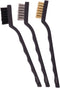 CRAFTSMAN CMMT98312 CRFT 3PC Bristle Brush Set, Red...