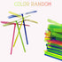 36 Pieces Hand Helicopter Spinner Hand Rub Plastic Propeller Outdoor Flying Plastic Dragonfly Toy Random Color Toy Helicopte...