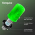 Hompavo ?Upgraded? LED Flame Light Bulbs, Green Flickering Light Bulbs with Upside Down Effect, E26 Flame Bulb for Home Halloween St. Patrick's Da...