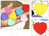 MSCFTFB 33 Pieces Small Heart Iron on Patches Sew Embroidered Patches Appliques Garment Embellishments for Clothing Jackets Backpack Shoes Repairi...