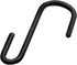 24 Pack ESFUN 3 inch Heavy Duty S Hooks Black Pan Pot Holder Rack Hooks S Shaped Hanging Hooks Hangers for Kitchenware Spoons Pans Pots Utensils C...