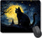 Black Cat Mouse Pad Cute,Anime Cat Mouse Pads for Wireless Mouse Desk Accessories,Mousepad with Non-Slip Rubber Base,Gaming Mouse Pad,Mouse Mat De...