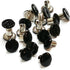 10 Pack 1/4 Black Oxide Premium Chicago Screws With Grips-Leather Fastener...