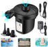 Air Pump for Air Mattress, Air Mattress Pump for Inflatables, Quick Fill Inflator Deflator Air Pump Perfect for Outdoor Camping Inflatable Boat Bl...