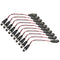 HiLetgo 10pcs 9V Battery Clips 9 Volt I-Type Snap-on Leather Battery Buckle Connector with DC 5.5x2.1mm Male Plug(I-Type with DC Plug)...