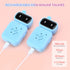 Mafiti Rechargeable Walkie Talkies for Kids 2 Pack Mini Robot Walkie Talkie Long Range 1 KMs 2 Way Radio Toddler Toys for 3-12 Year Old Boys Girls...