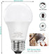 E26 LED Bulb, 40W Equivalent Medium Base Light Bulb, Non-Dimmable, Daylight White 5000K, 6W Bright White LED Bulbs for Home Lighting Lamp, 4-Pack...