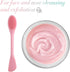 2PCS Manual Facial Cleansing Brush, Silicone Facial Mask Applicator 2 in 1 Face Mask Brush Face Scrubber Tool for Exfoliating Massaging Makeup Ski...