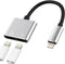 zoyuzan Double Lightning Adapter - 4 in 1 Function, Sync Over iTunes, Superior Charging Speed and Sound Quality, Compatible with Apple Devices...