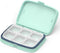 Waterproof Pill Case - Travel Pill Organizer Small Pill Box with Removable Compartments - Portable Pill Container Outdoor Pill Holder (Green B)...
