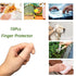 Gel Finger Protectors Finger Caps Silicone Fingertips Protection - Finger Cots Great for Trigger Finger, Finger Arthritis, Finger Cracking and Oth...