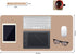 Leather Mouse Pad,Extended Desk Pad for Keyboard and Mouse Non-Slip Study Desk Writing Pad Desktop Protector for Home Office Accessories,30"x 14"(...