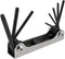 Performance Tool W1317 8-Piece Star Key Set with Rust-Resistant Finish, Sizes T9-T40, Heat Treated Alloy Steel Construction...
