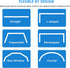 Alloy Plastic Windows and Balcony Curtain Track Soft Curved Track Curved Track Rail Slide Rail Accessories (2 Meters)...