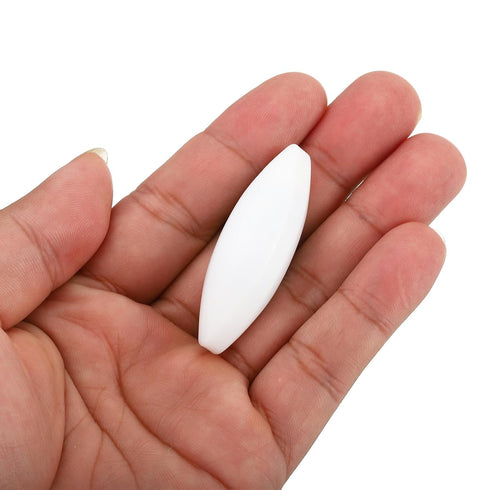 MECCANIXITY 1 Set Magnetic Stirrer Mixer Stir Bar Set, with 2pcs Olive Shape and 1pcs Straight Retriever Coating Magnet for Laboratory...