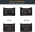 Cloud 2 Hinge Buckles as Same as The OEM Cloud II Slider Clamps Good Fit Hinge Side Covers Parts Replacement for HyperX Cloud 2 Wired/Cloud Wired/...