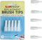 Slobproof 5-Pack Replacement Brush Tips for Refillable Touch up Paint Pen, Refillable Paint pens for Walls, Touch up Work, Fillable Paint Pens for...