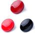 VKO Metal Soft Shutter Release Button,Delicate Camera Shutter Button Black Red Dark-red 11mm Concave Surface(3 Pack)...