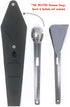 Full Windsor Splitter Hypalon Pouch - Travel & Camping Utensils Pouch - Waterproof, Reusable, Foldable, Portable, Pocket-Sized Cutlery Set Case - ...